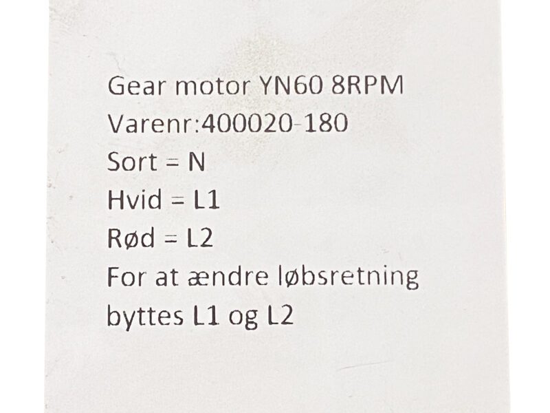 Gearmotor 8.Rpm-2