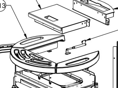 Top plade til AMIKA i Hvid